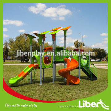 Outdoor Plastik Kinder außerhalb Spielplatz Sets (LE.QI.004.01)
